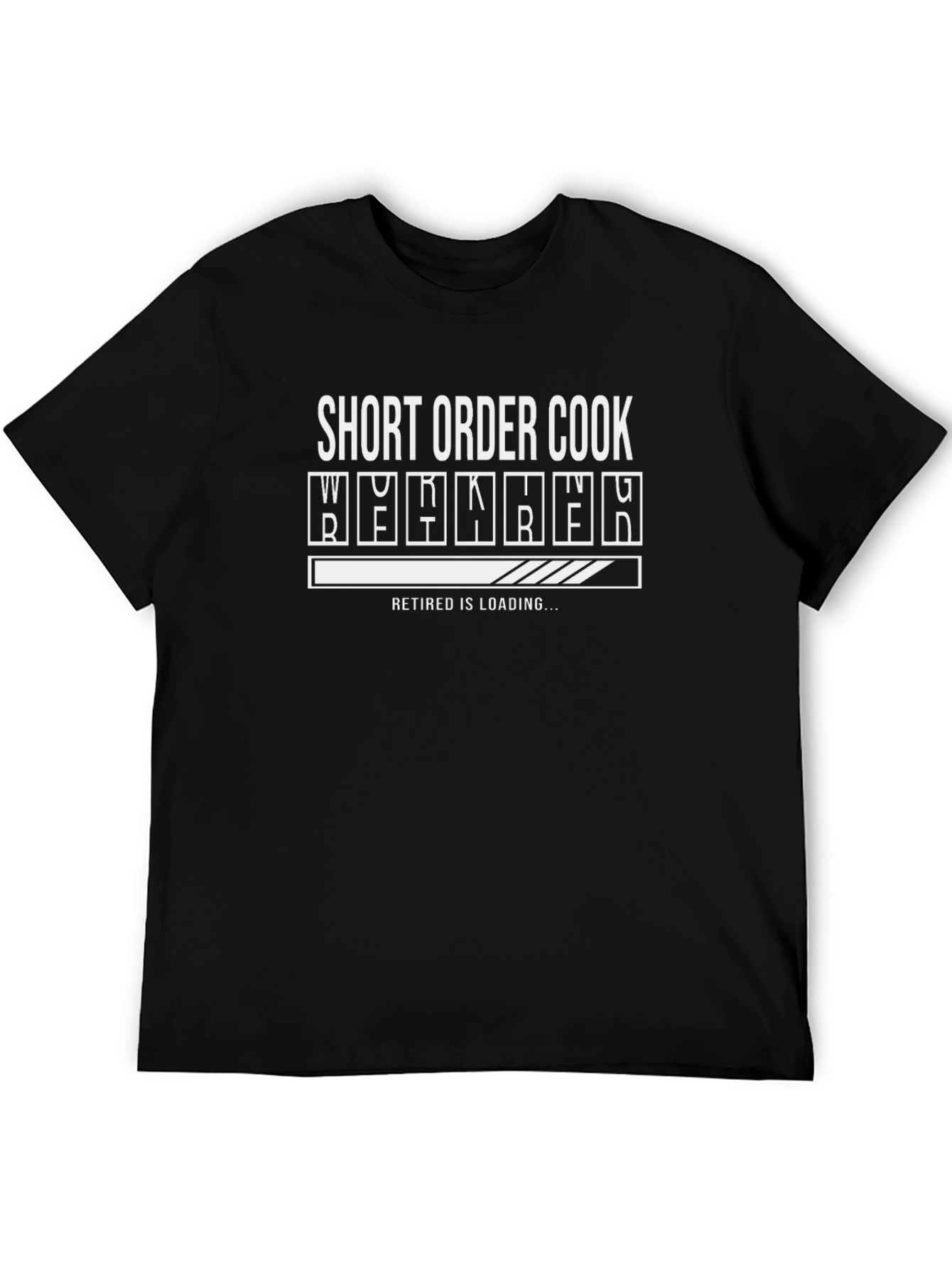 Short Order Cook Retirement Loading T-Shirt