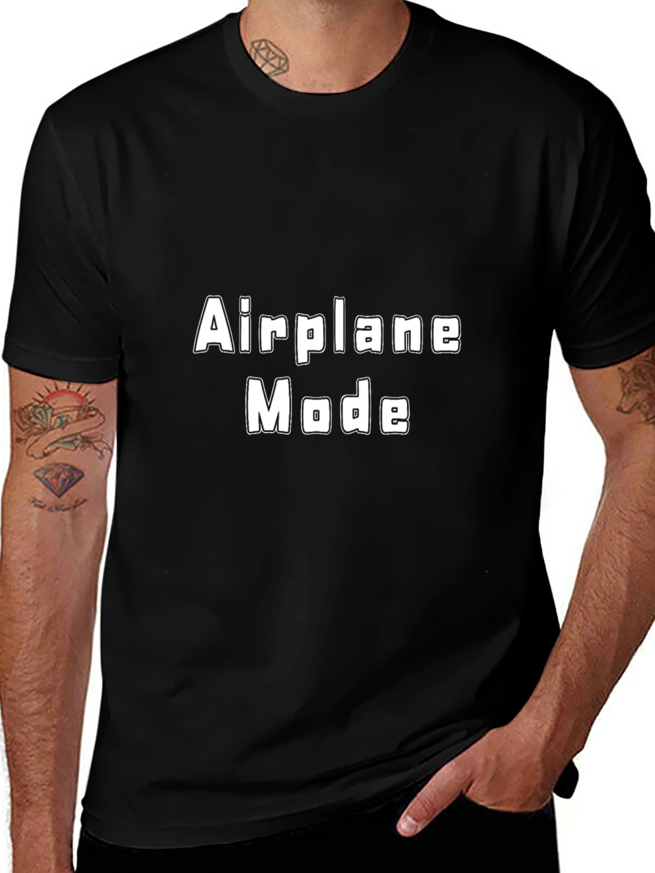 Airplane Mode Graphic T-Shirt