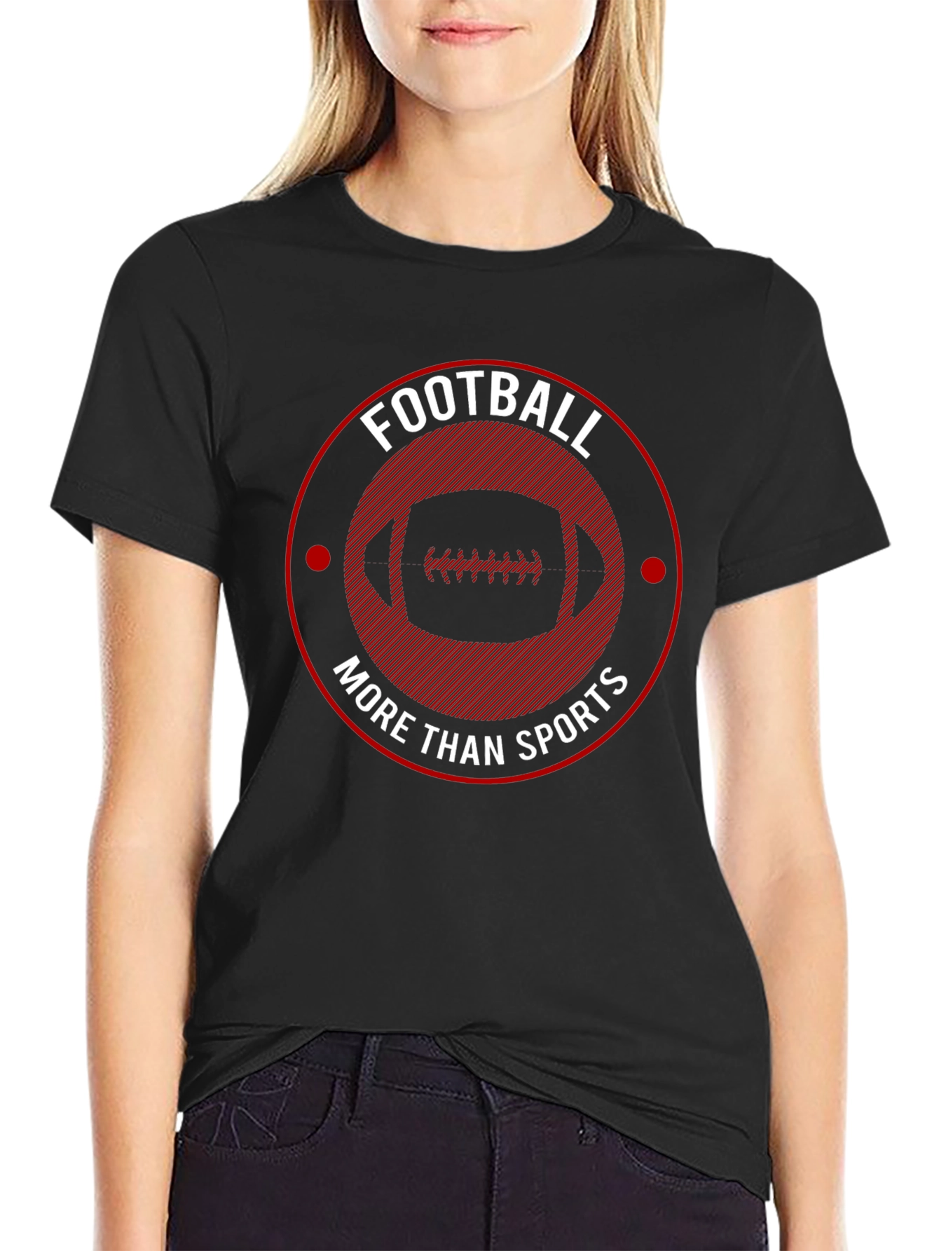 Football More Than Sports Graphic T-Shirt