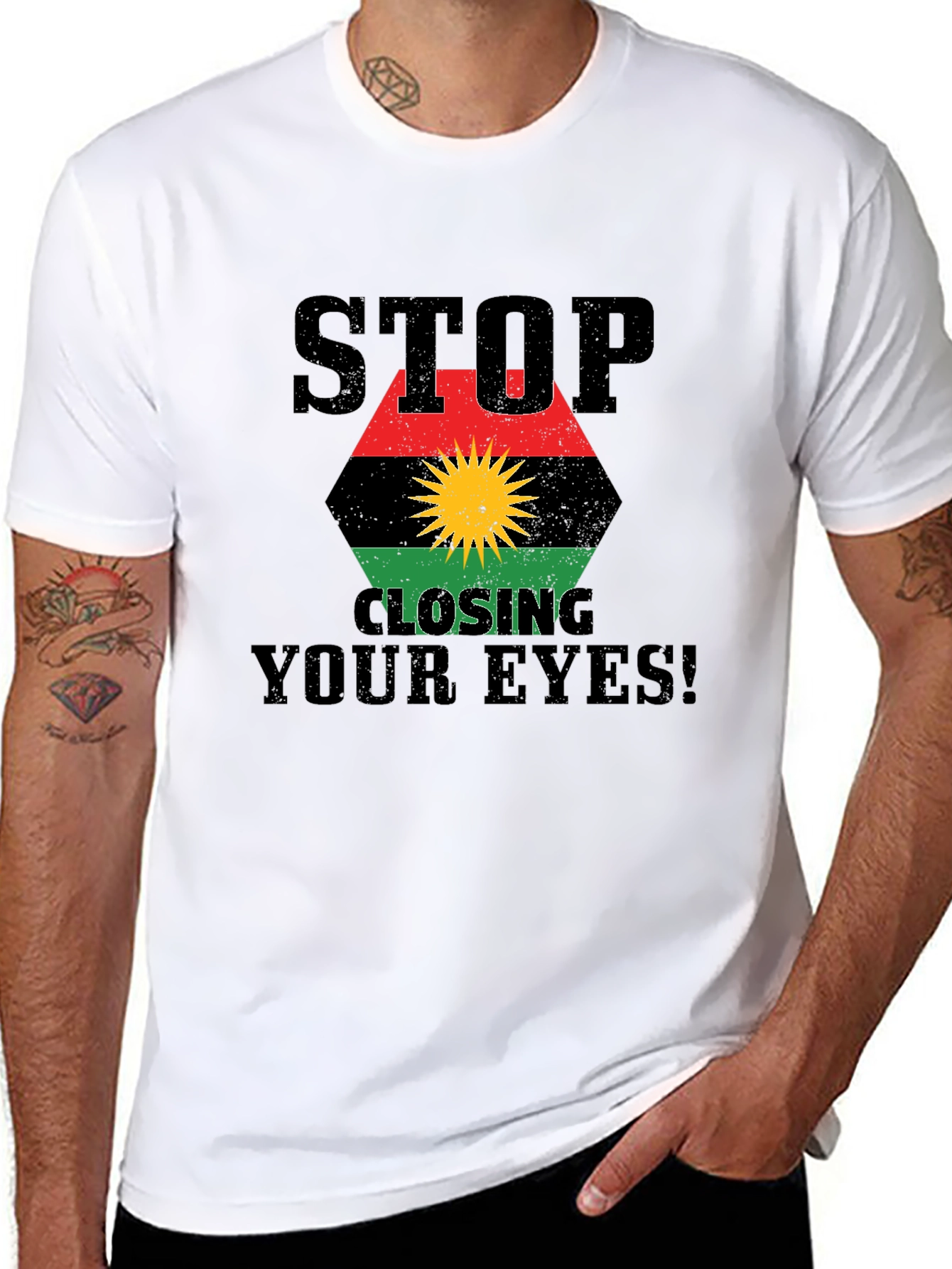 Stop Closing Your Eyes T-Shirt