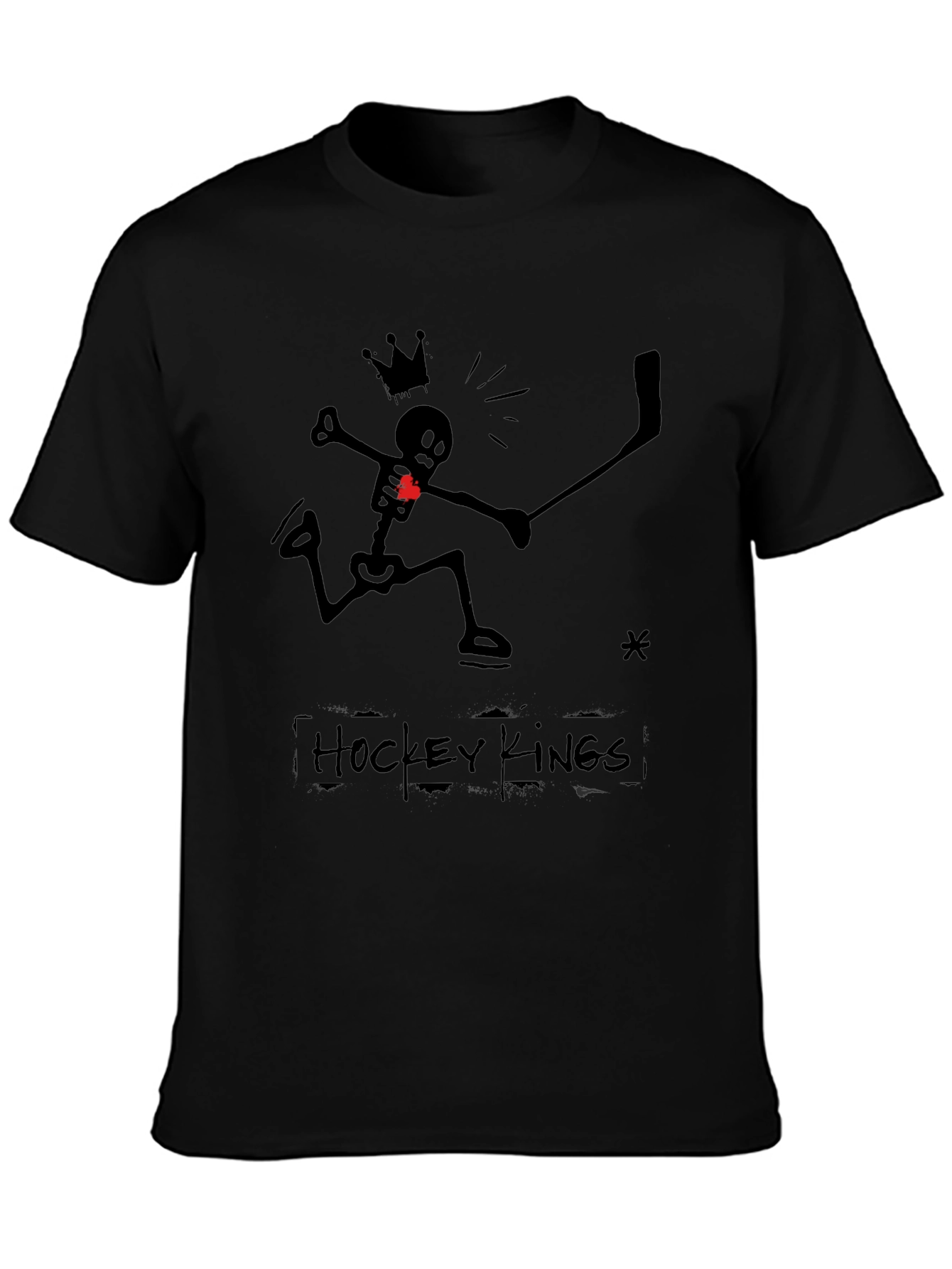 Hockey Kings Black T-Shirt