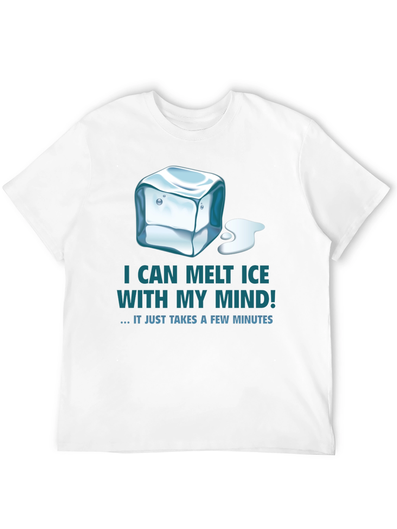 Mind Over Ice T-Shirt - Funny Graphic Tee