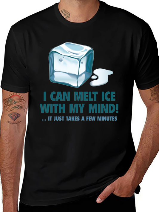 Mind Over Ice T-Shirt - Funny Graphic Tee