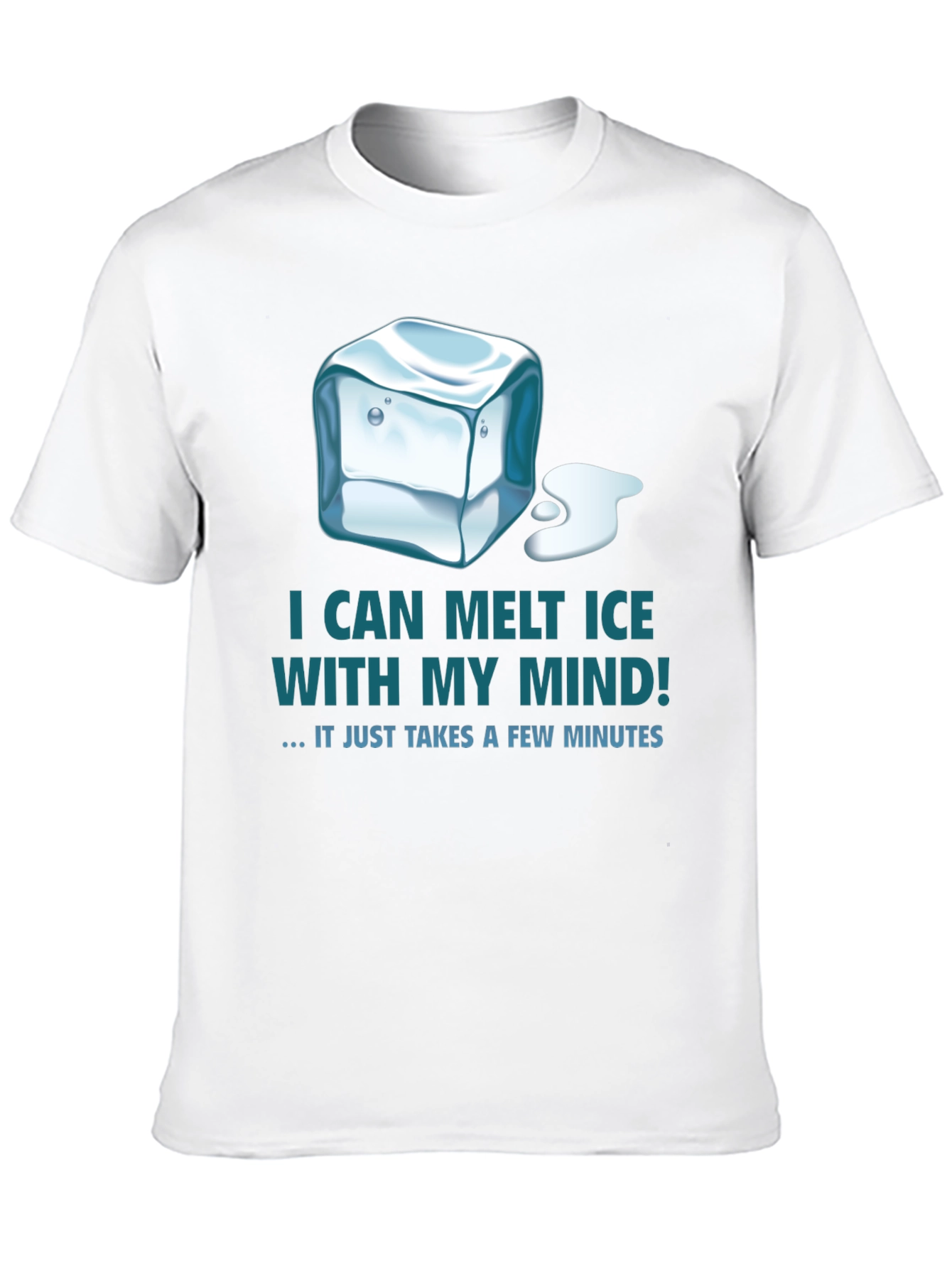 Mind Over Ice T-Shirt - Funny Graphic Tee