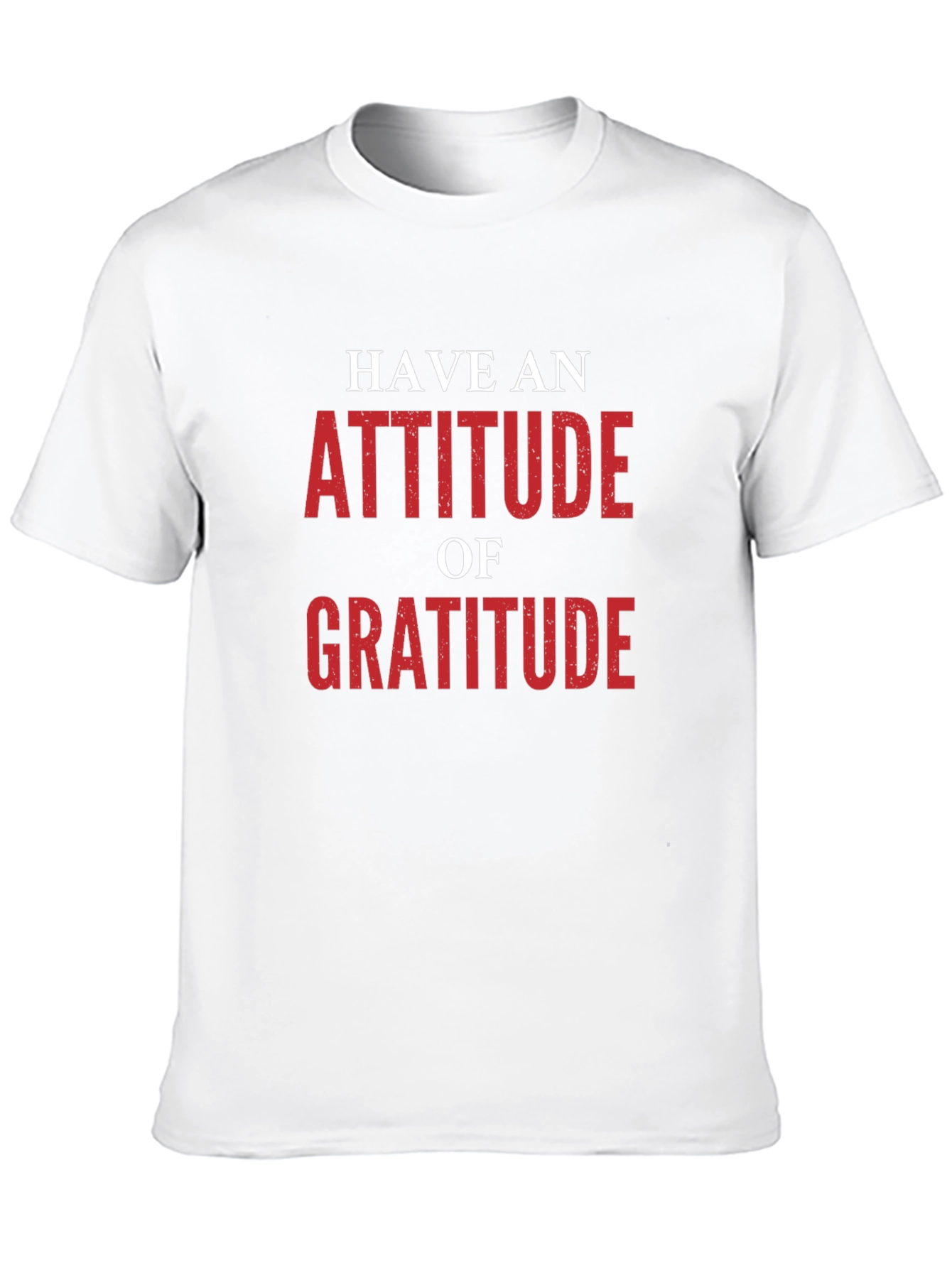 Attitude of Gratitude Graphic Tee - Black