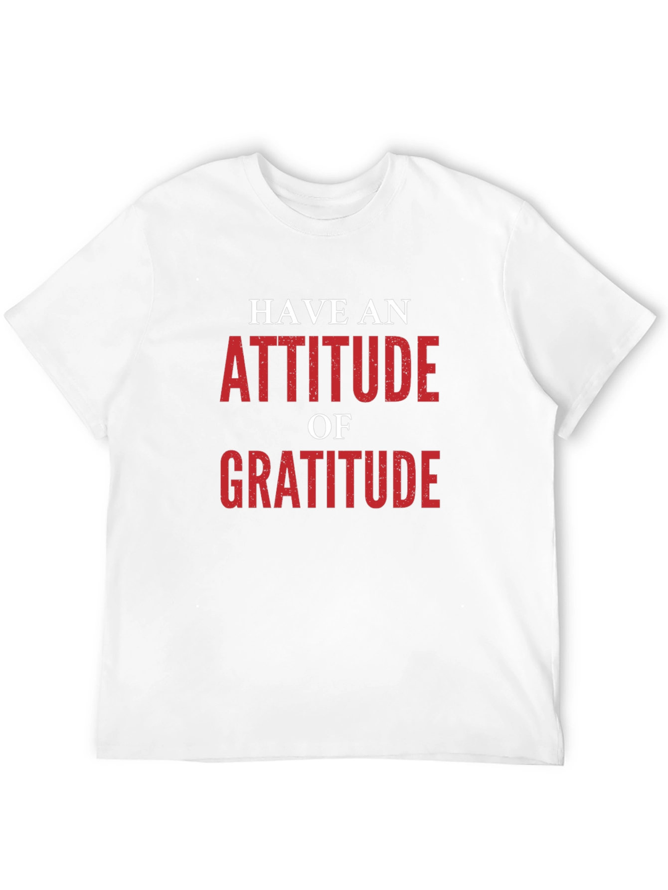 Attitude of Gratitude Graphic Tee - Black