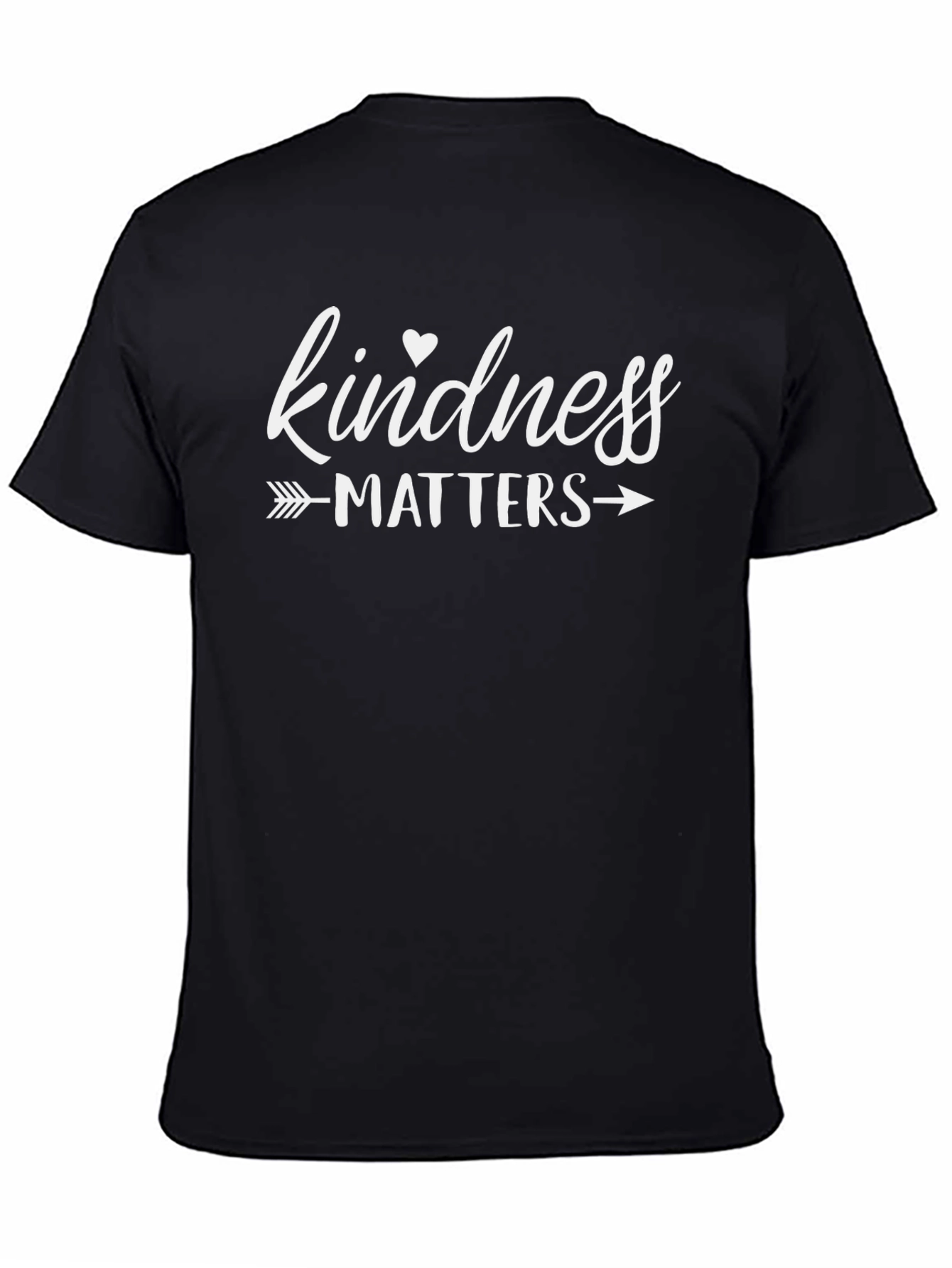 Kindness Matters Graphic Tee - Unisex Black T-Shirt