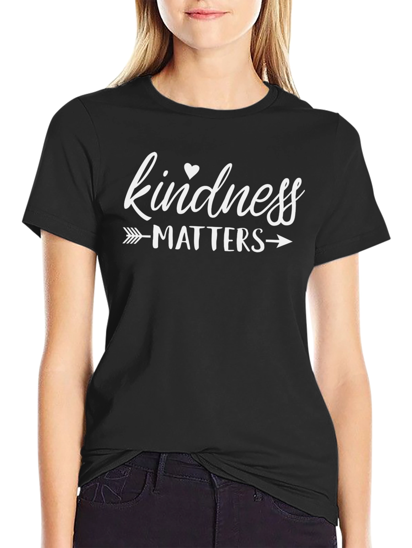 Kindness Matters Graphic Tee - Unisex Black T-Shirt