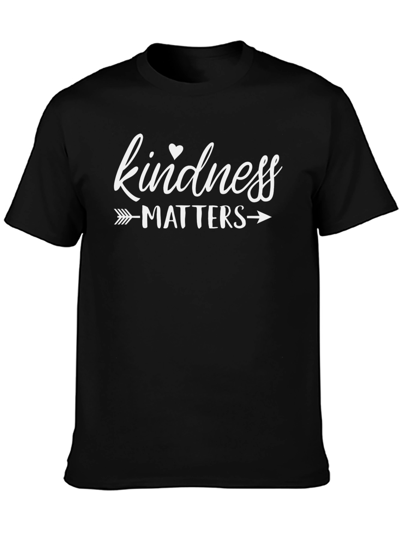 Kindness Matters Graphic Tee - Unisex Black T-Shirt