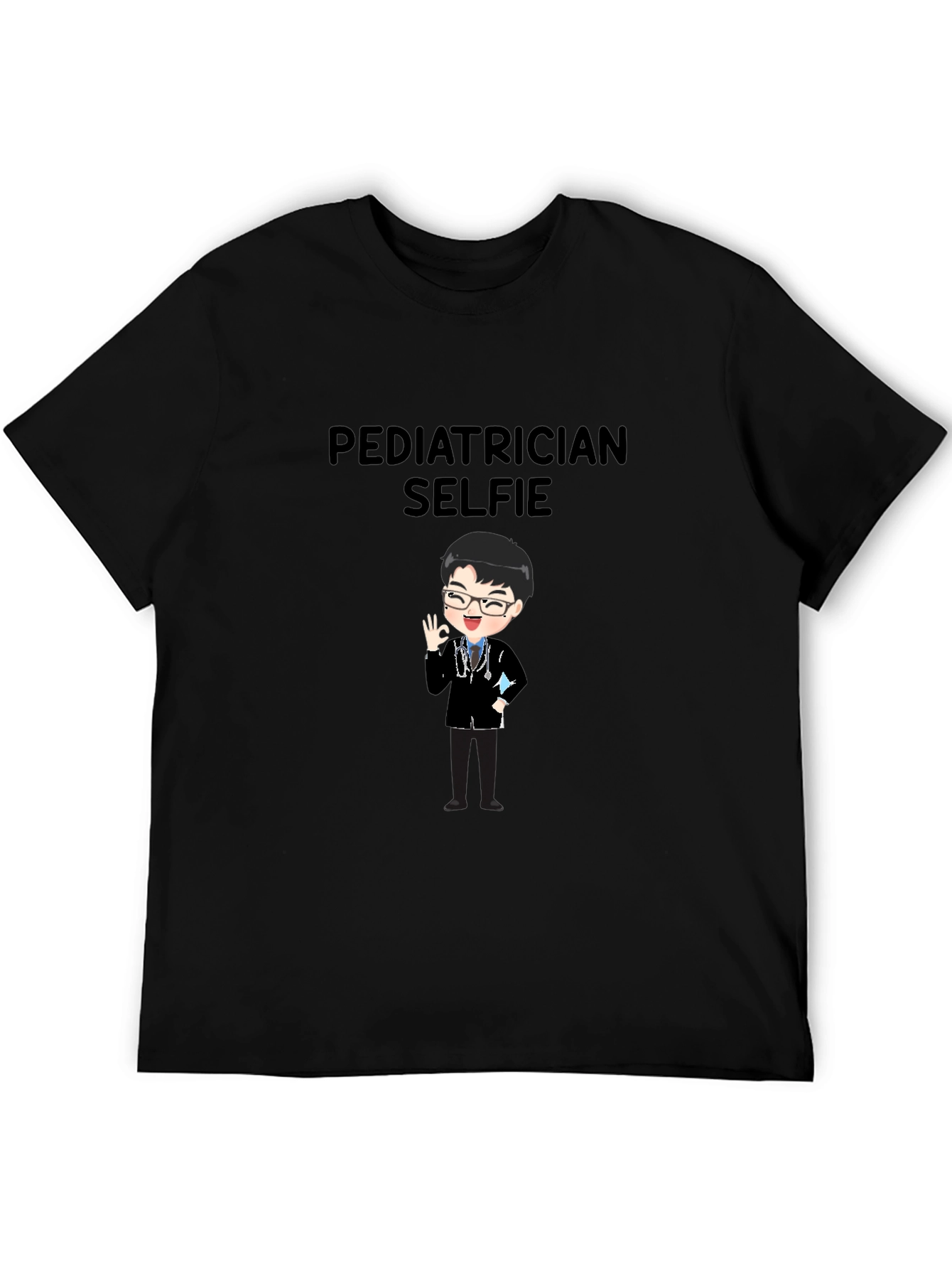 Pediatrician Selfie Graphic T-Shirt