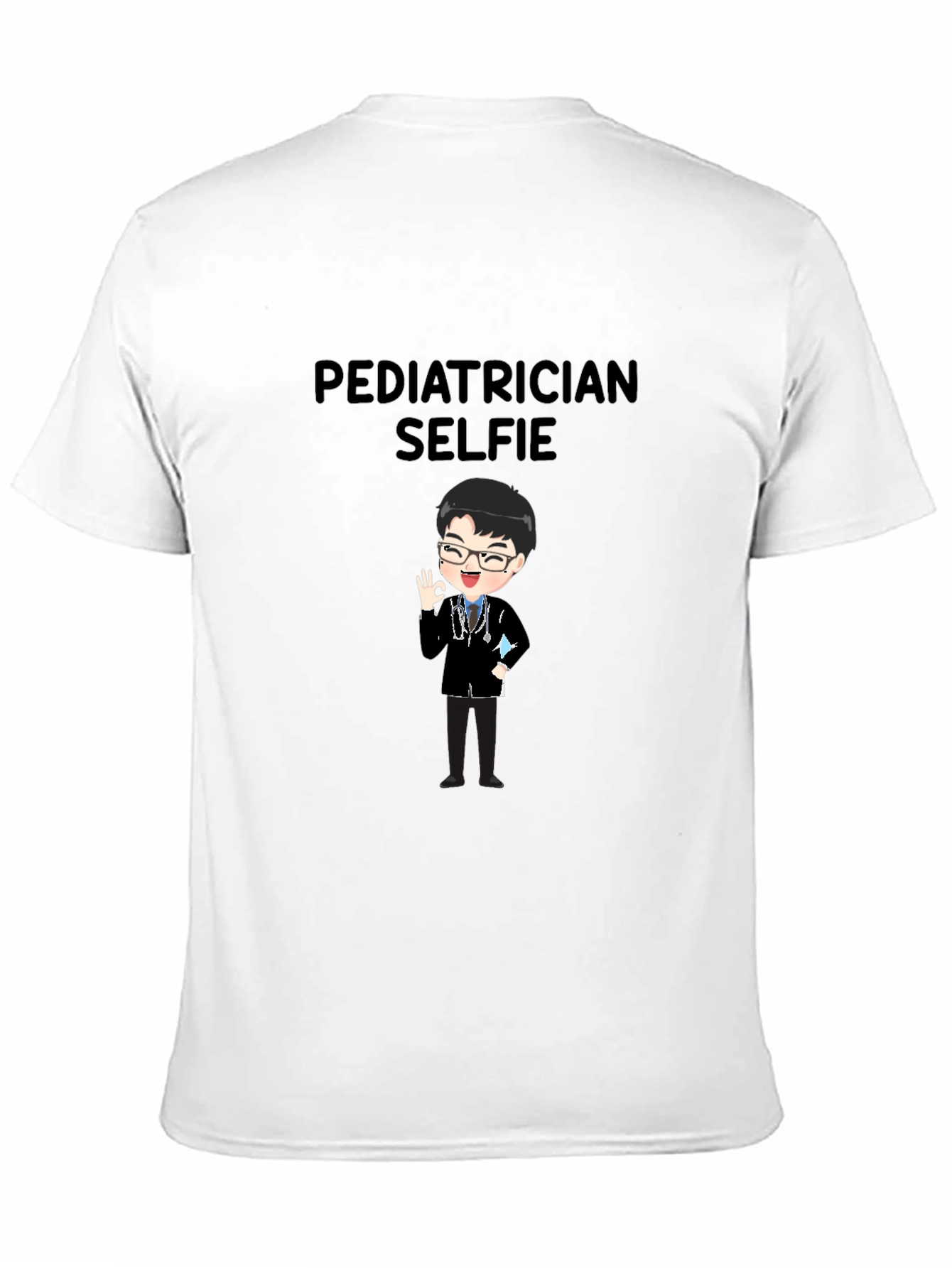 Pediatrician Selfie Graphic T-Shirt