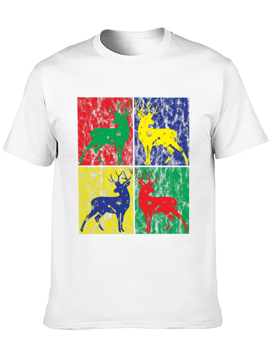 Pop Art Deer Graphic Tee