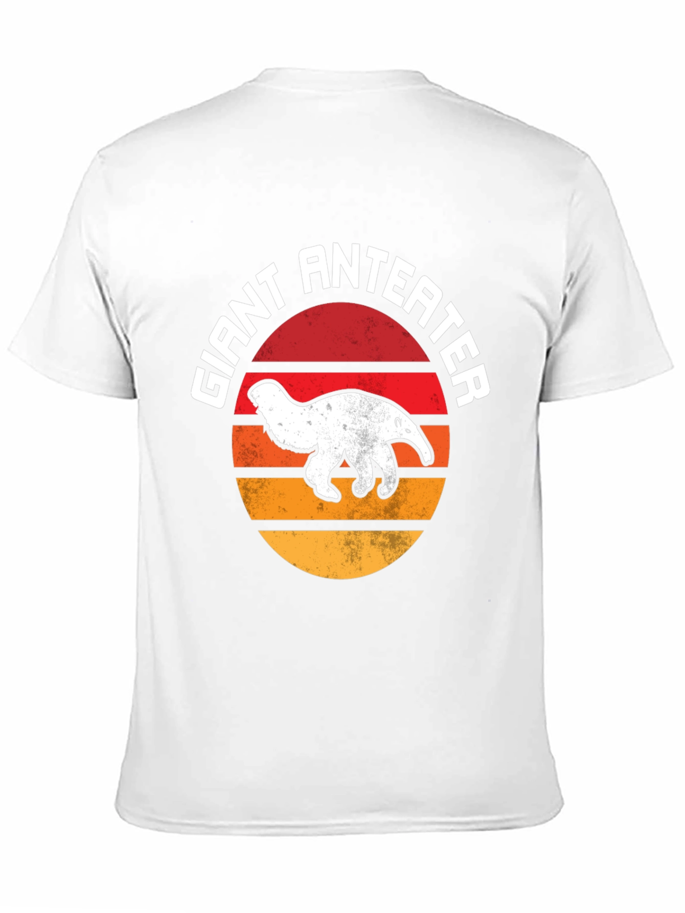 Giant Anteater Sunset Graphic Tee - Black