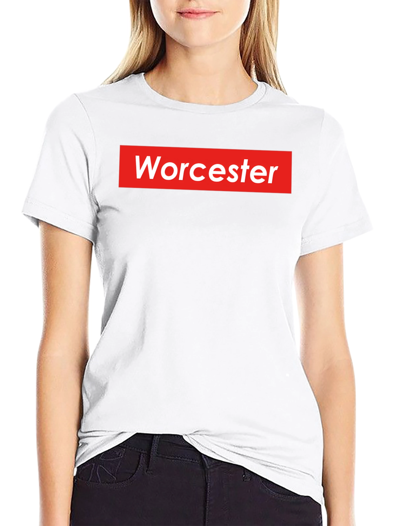 Worcester Red Box Logo T-Shirt
