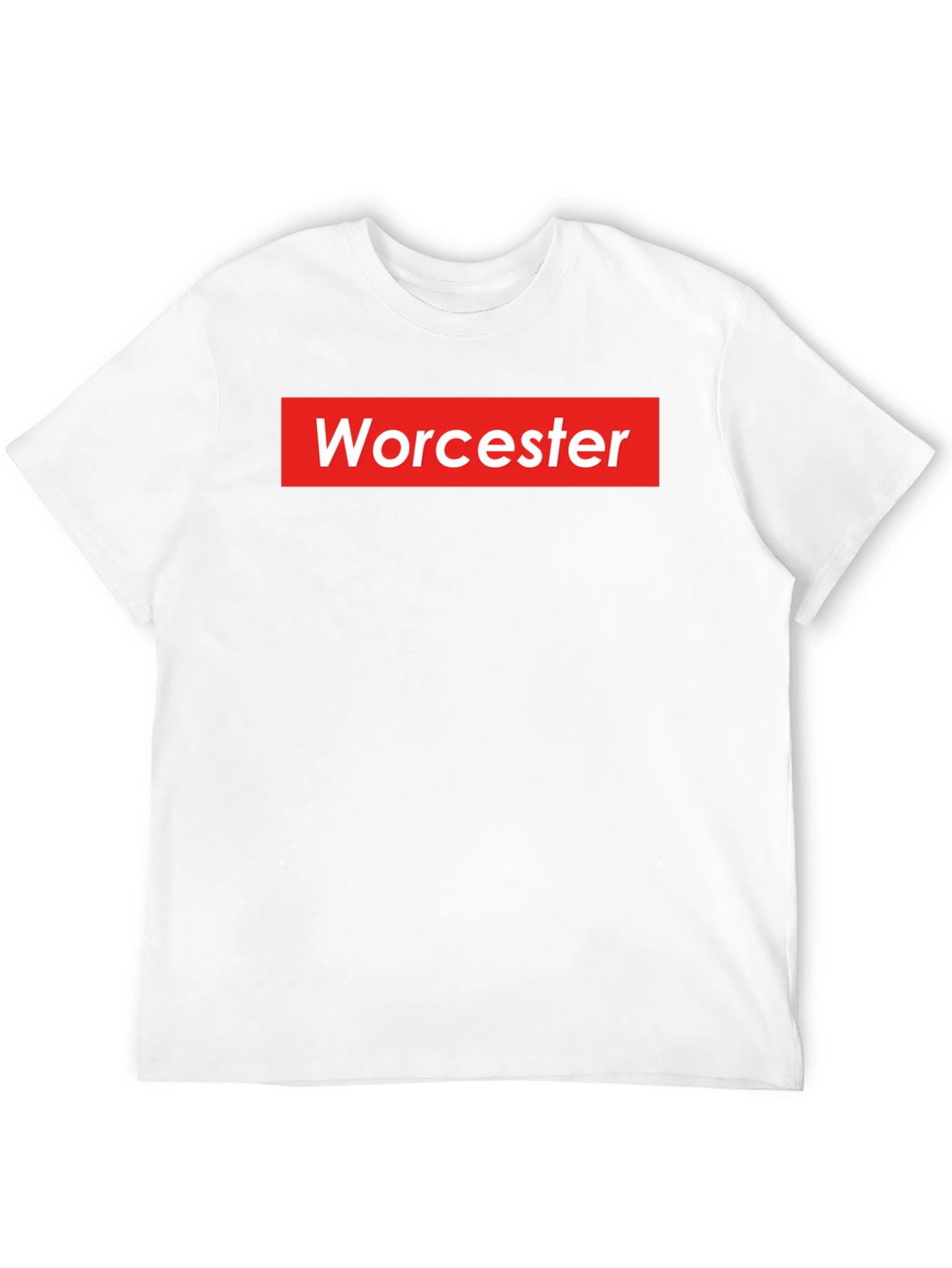 Worcester Red Box Logo T-Shirt