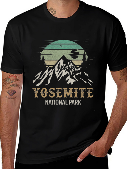 Yosemite National Park T-Shirt - Vintage Style Tee