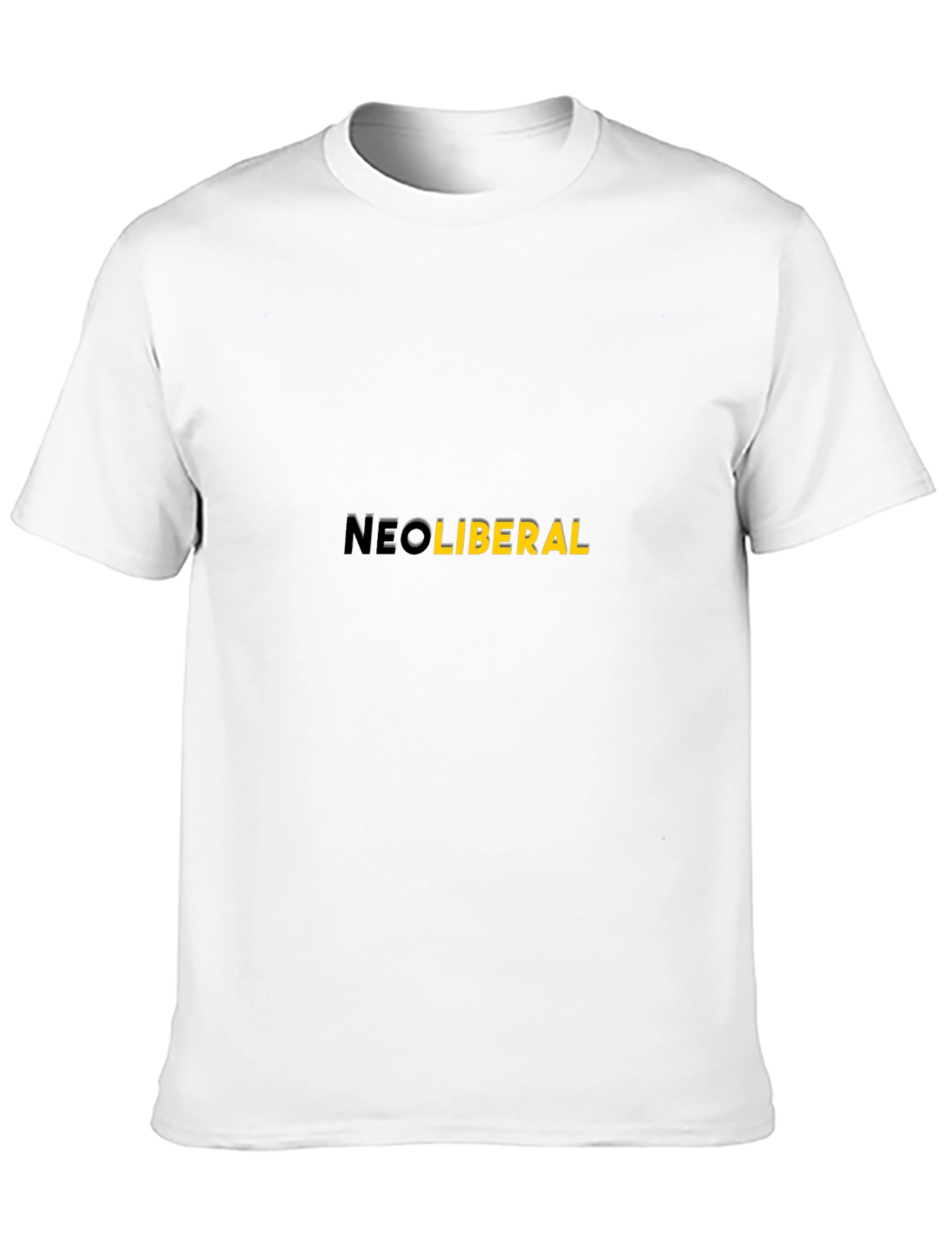 Neoliberal Graphic Tee - Black Unisex T-Shirt