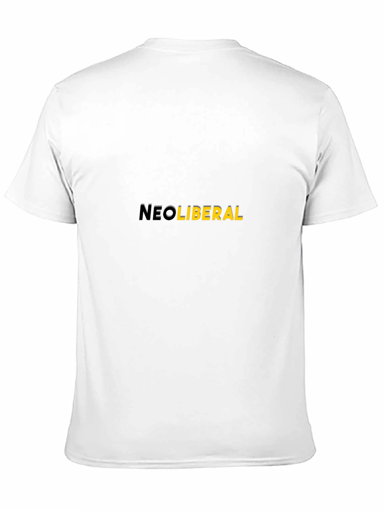 Neoliberal Graphic Tee - Black Unisex T-Shirt