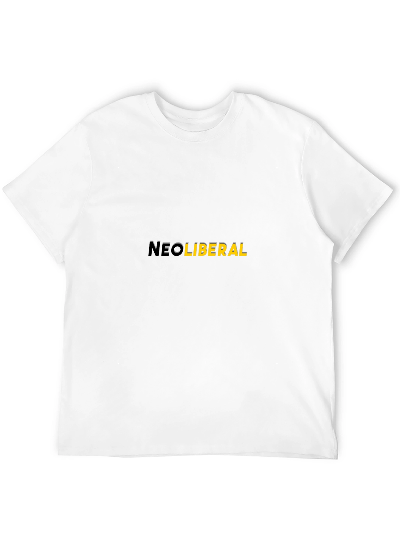 Neoliberal Graphic Tee - Black Unisex T-Shirt