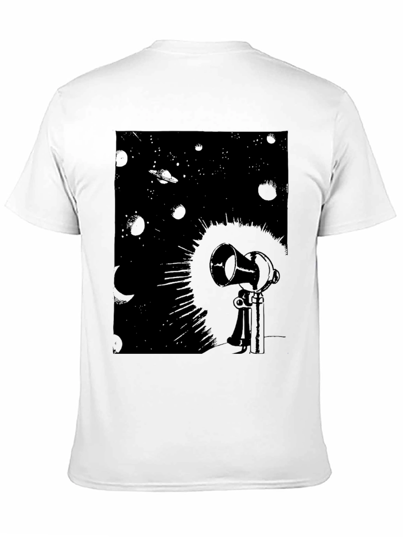 Telescope Graphic Tee - Black