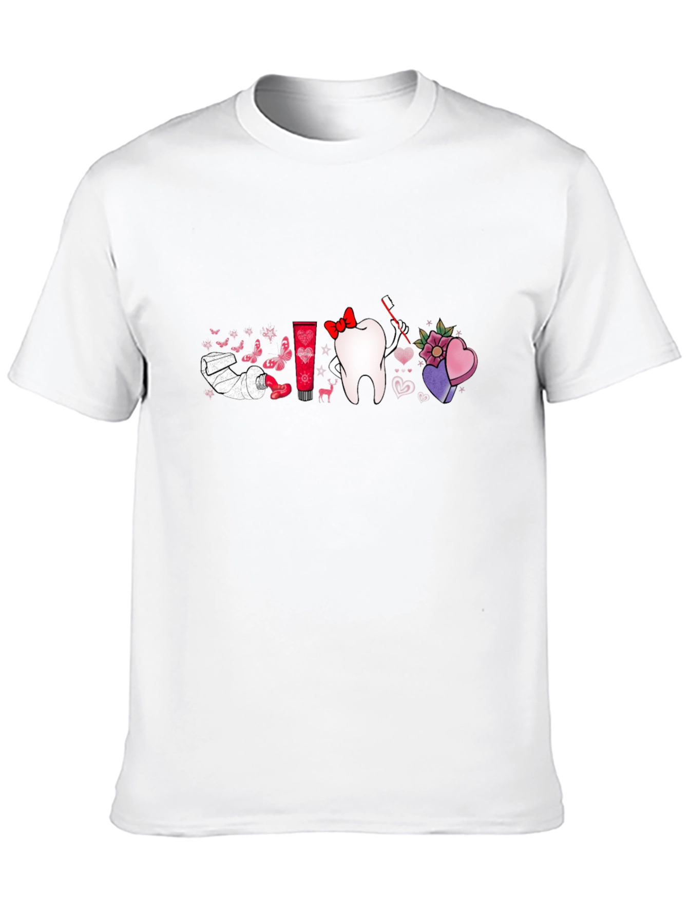 Dental Valentines Day Graphic T-Shirt