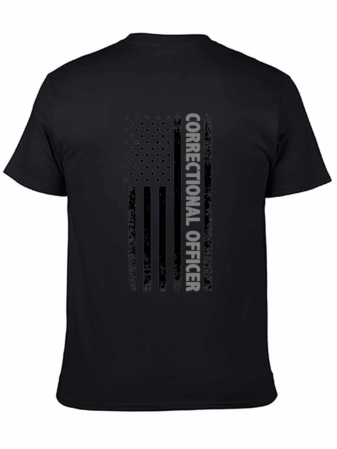 Correctional Officer Flag Graphic Tee