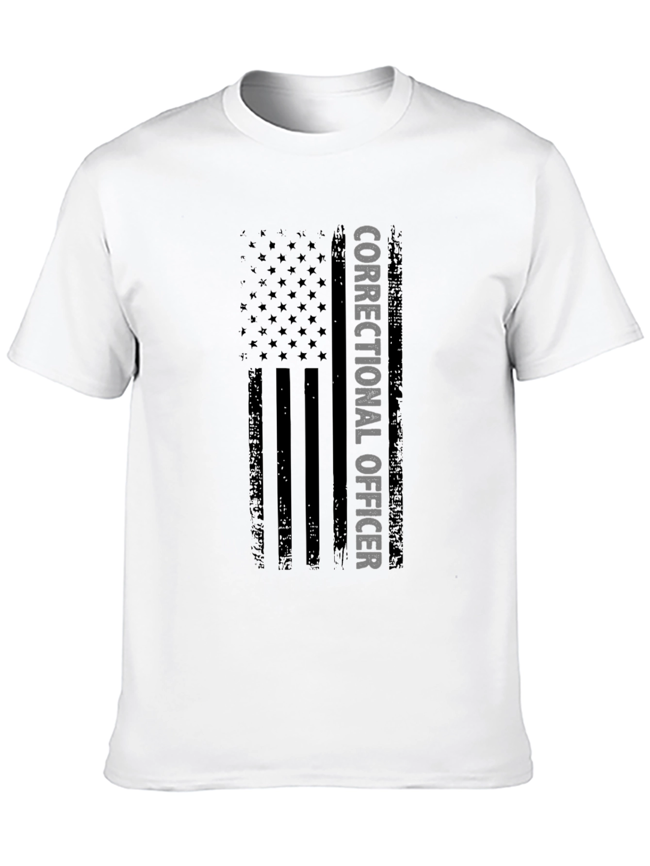 Correctional Officer Flag Graphic Tee