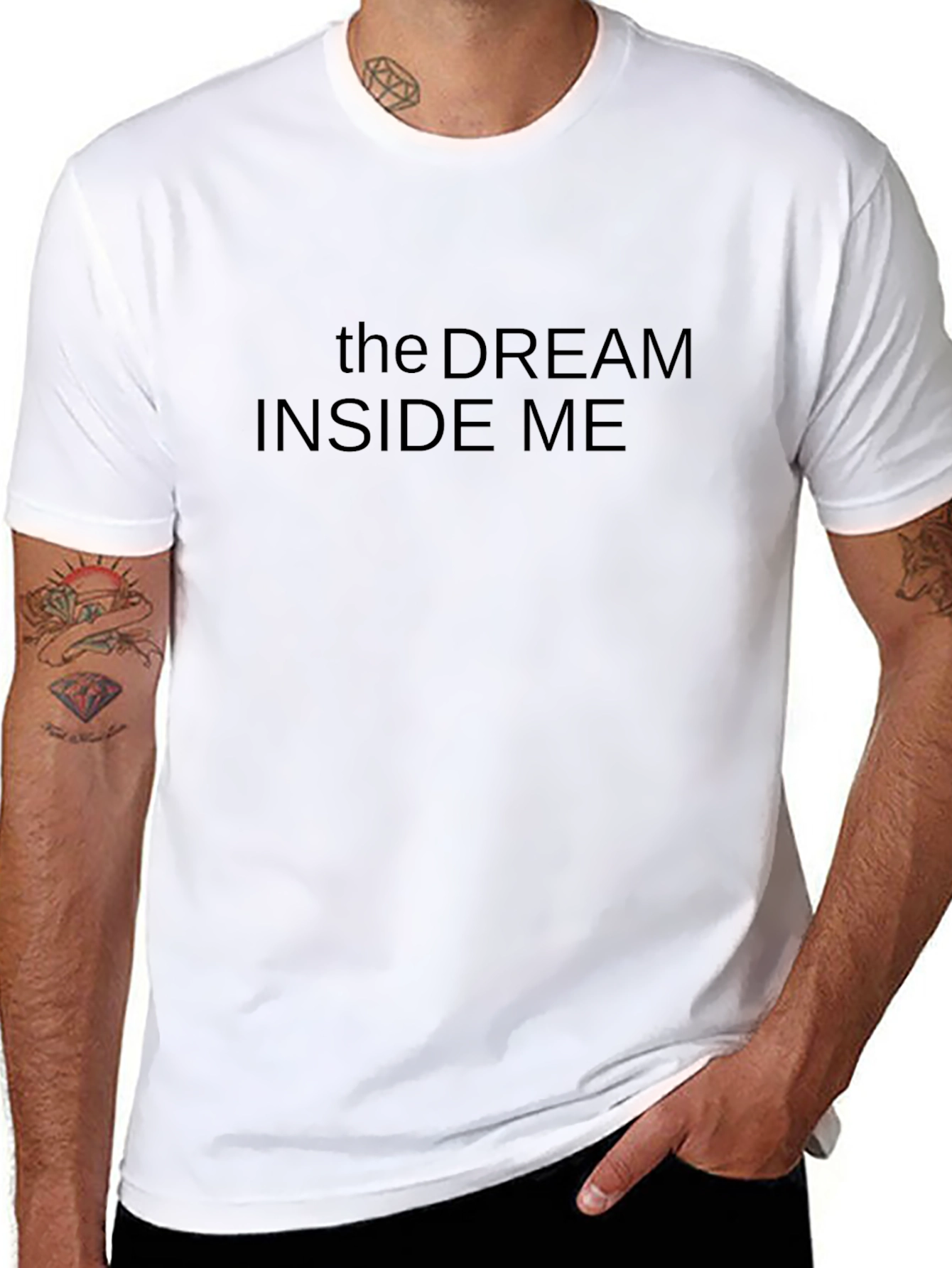 The Dream Inside Me Black Tee