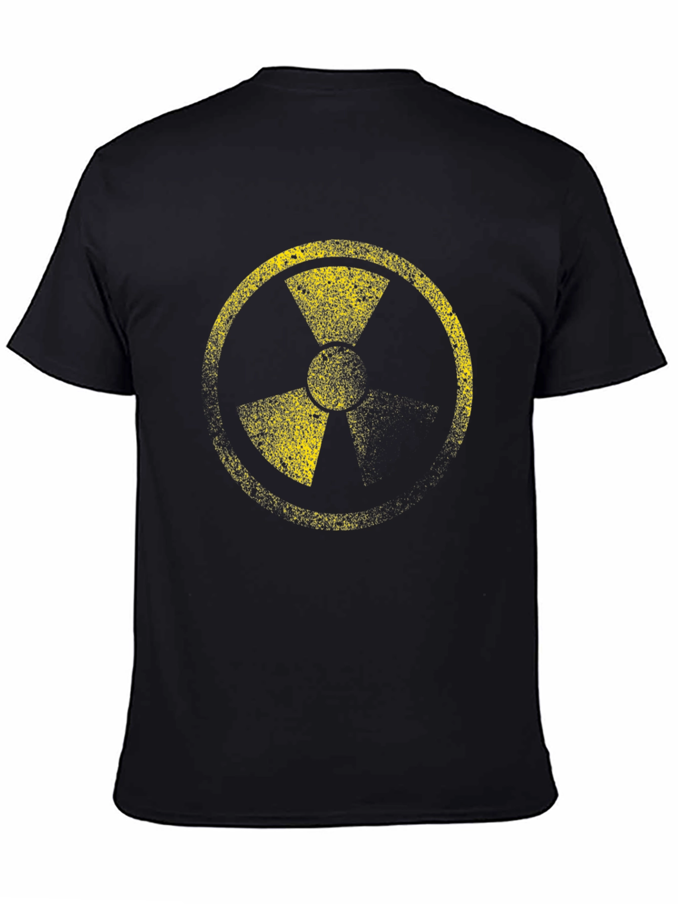 Radioactive Symbol Graphic Black T-Shirt