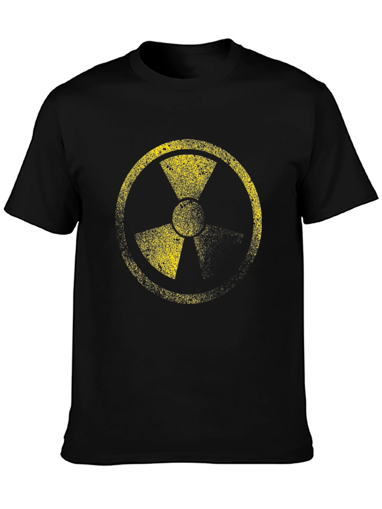 Radioactive Symbol Graphic Black T-Shirt