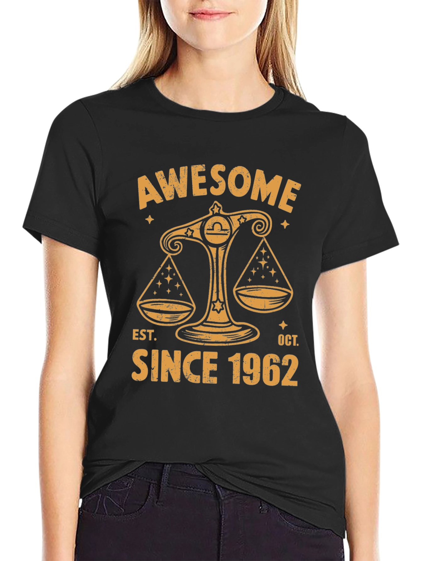 Awesome Since 1962 Libra T-Shirt