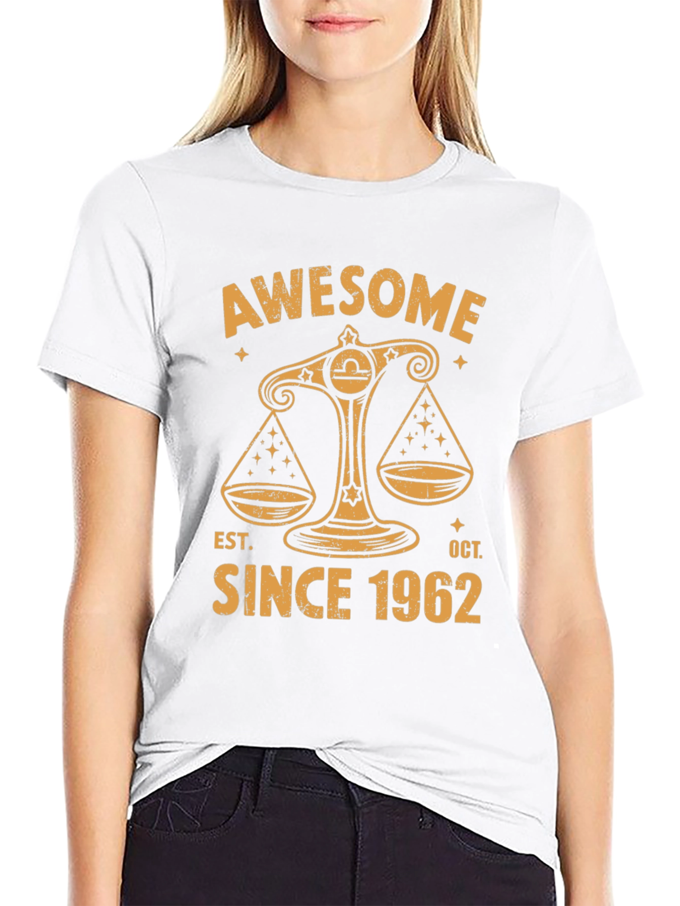 Awesome Since 1962 Libra T-Shirt