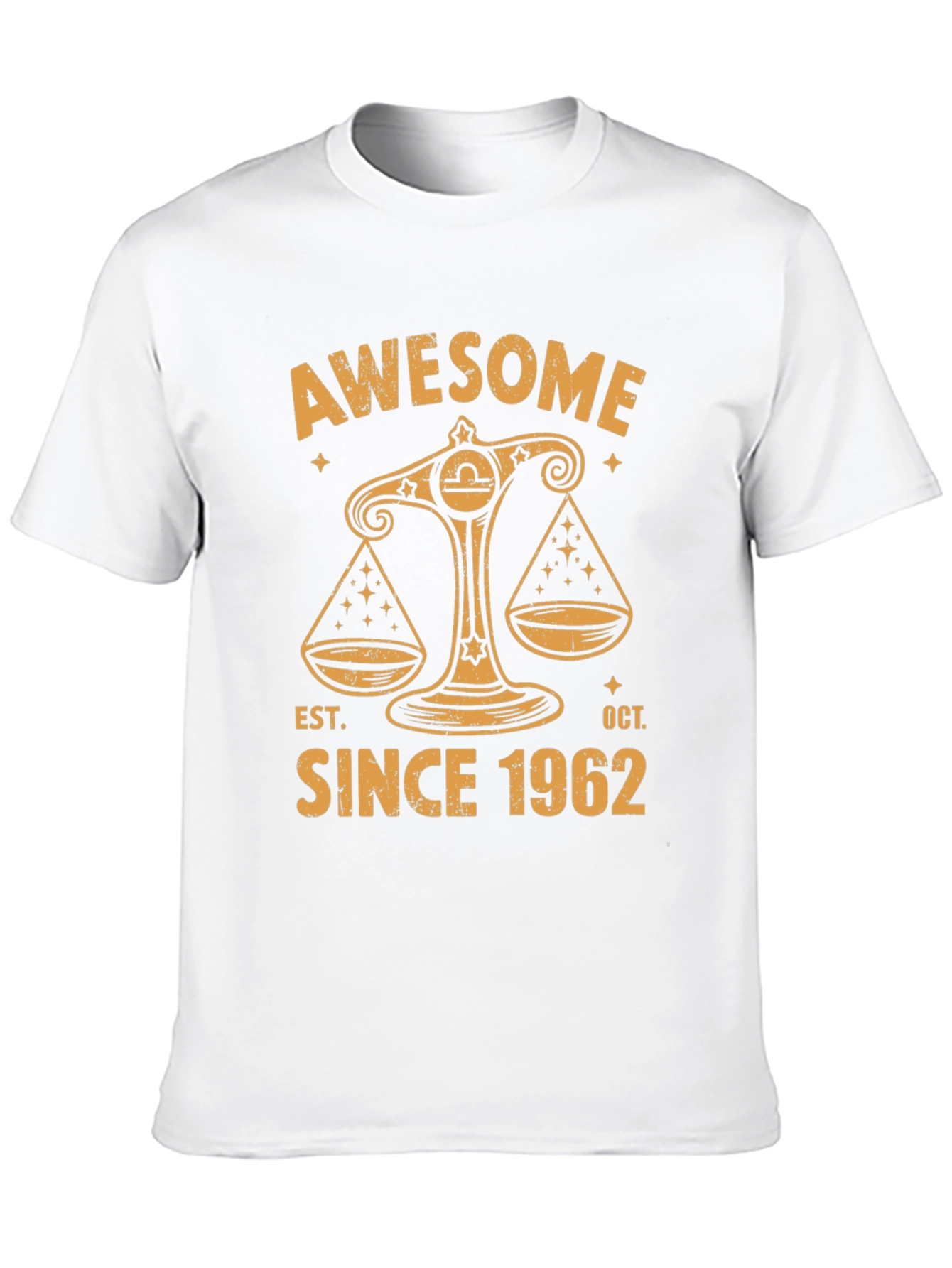 Awesome Since 1962 Libra T-Shirt