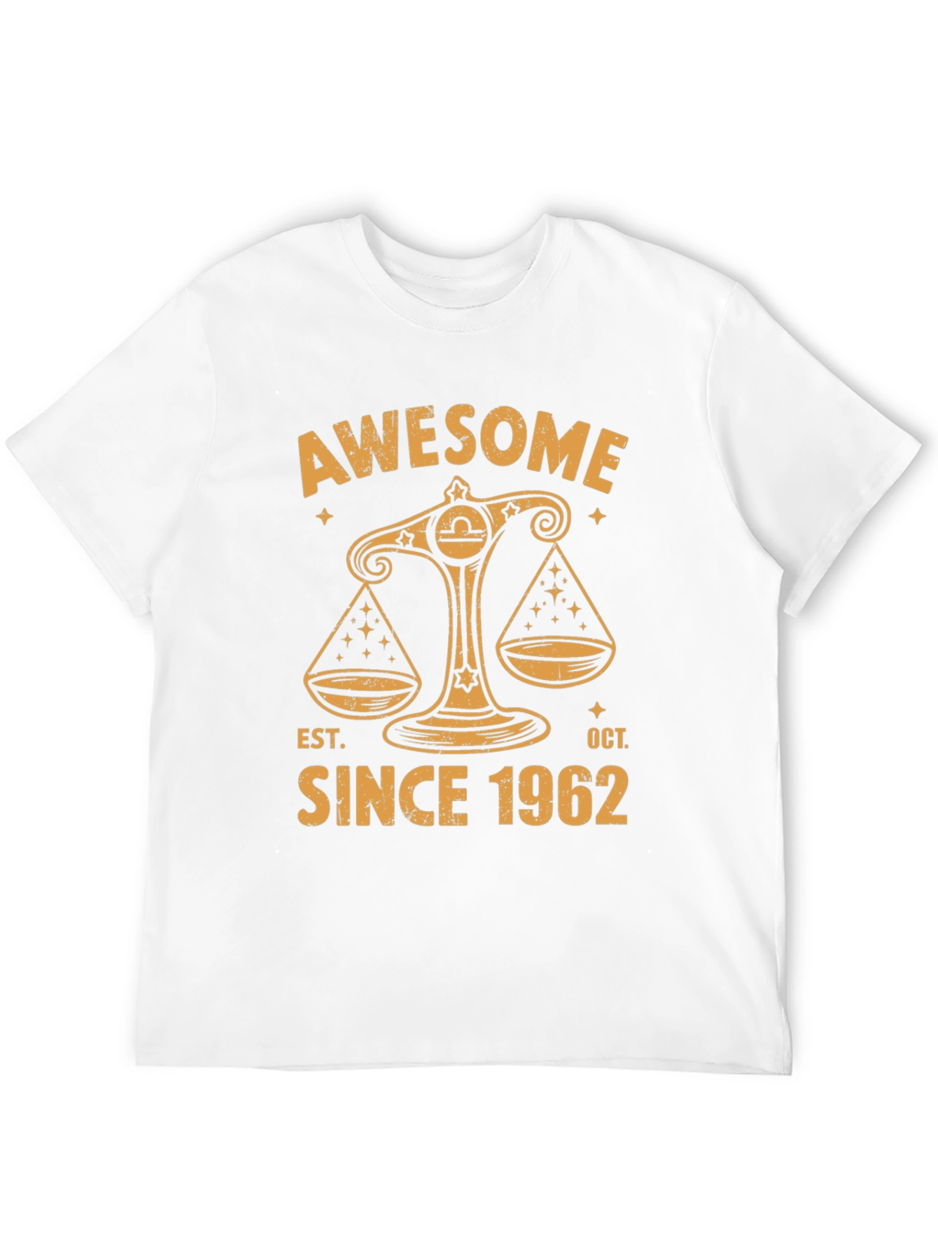 Awesome Since 1962 Libra T-Shirt