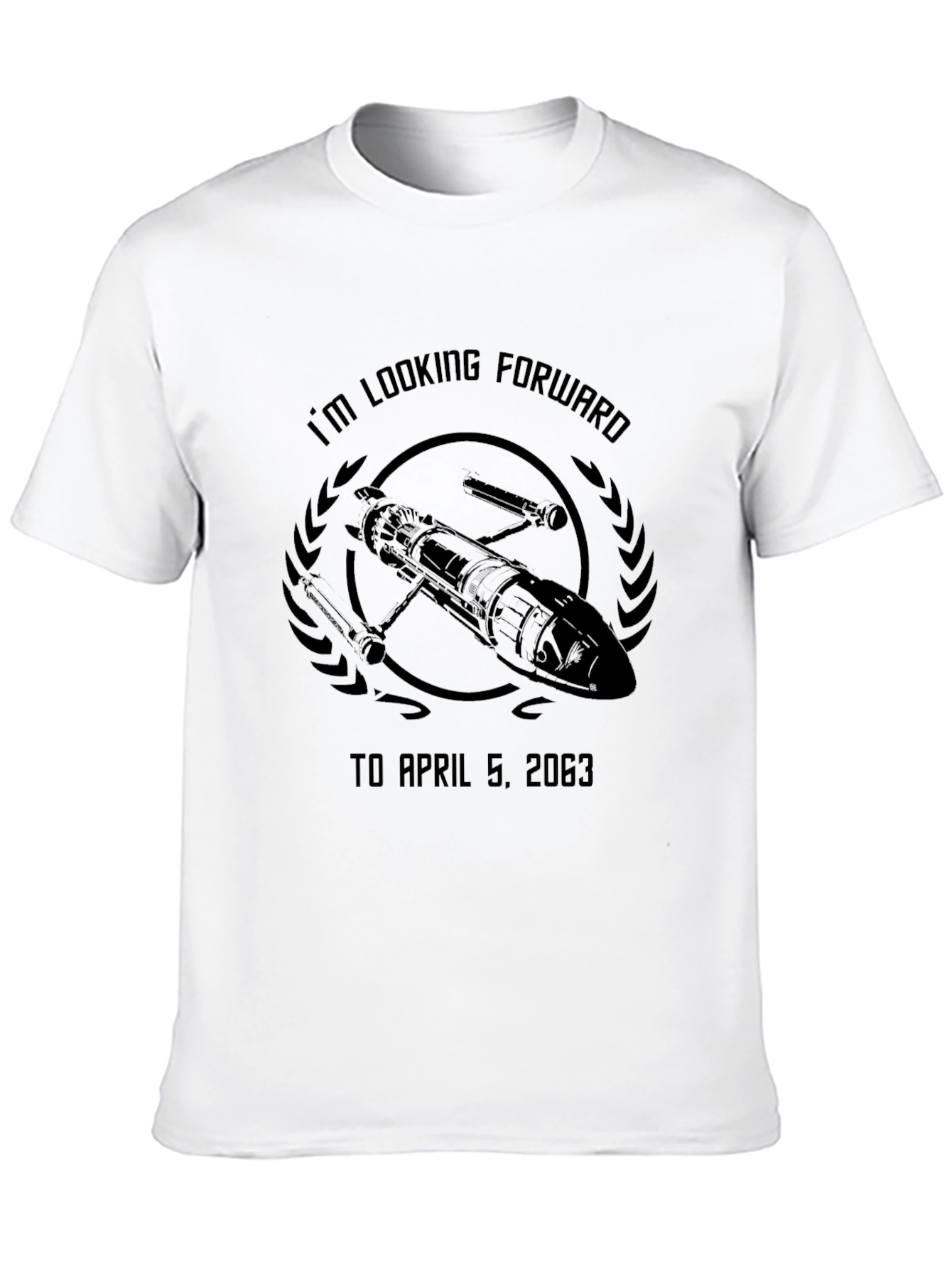 Looking Forward to April 5 2063 T-Shirt
