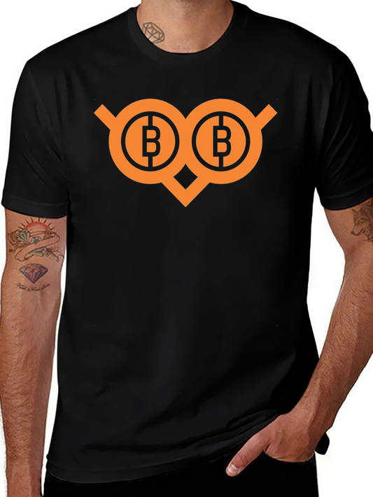 Bitcoin Owl T-Shirt - Crypto Enthusiast Tee