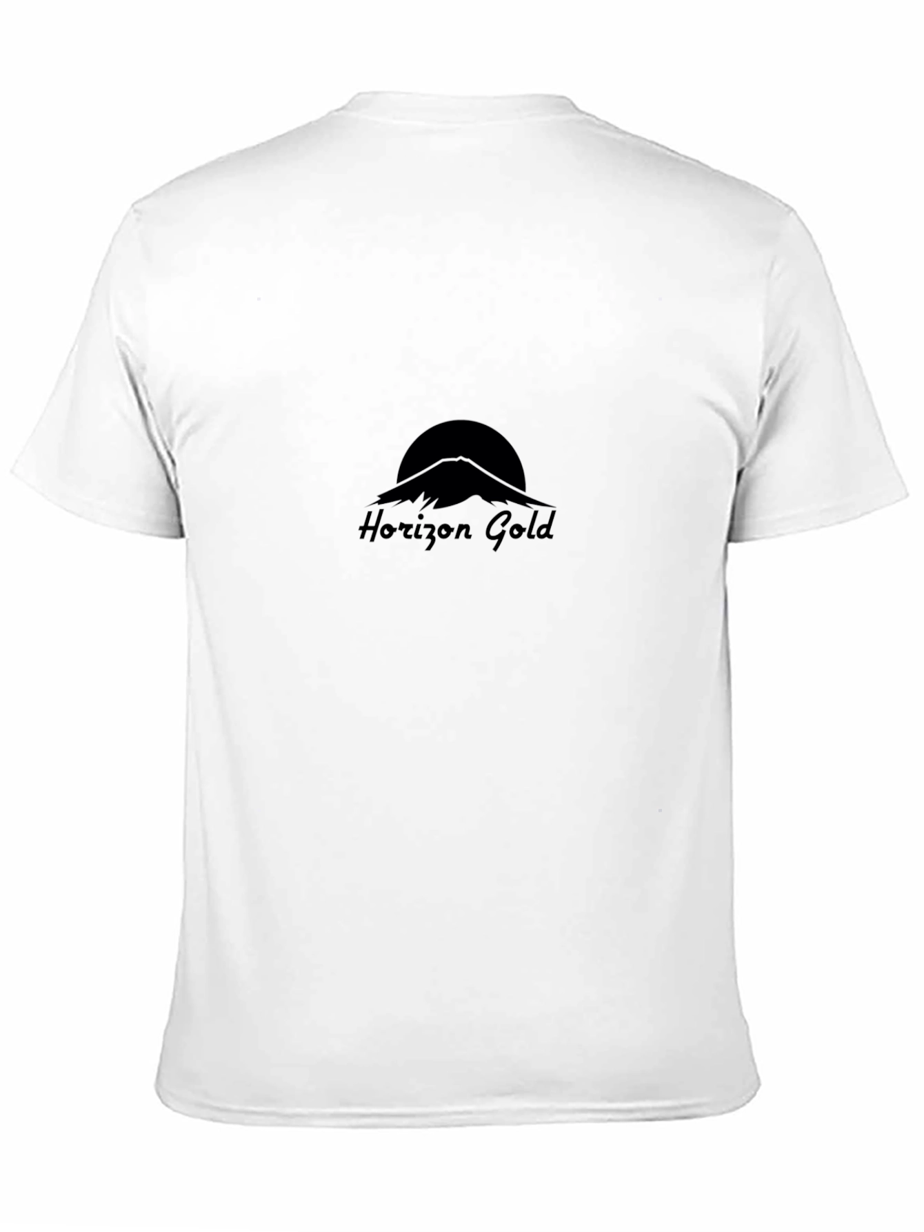Horizon Gold Black Graphic T-Shirt