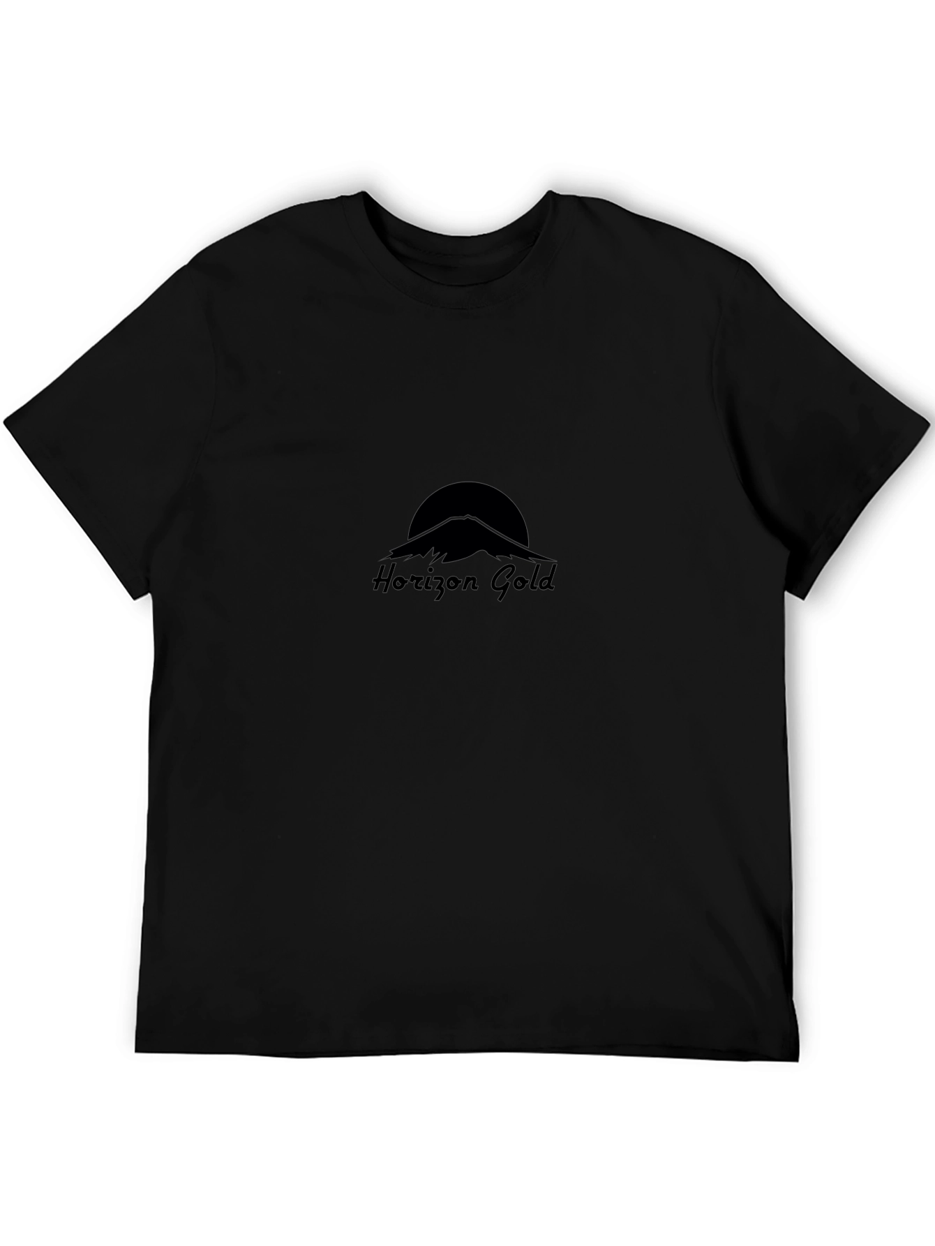 Horizon Gold Black Graphic T-Shirt