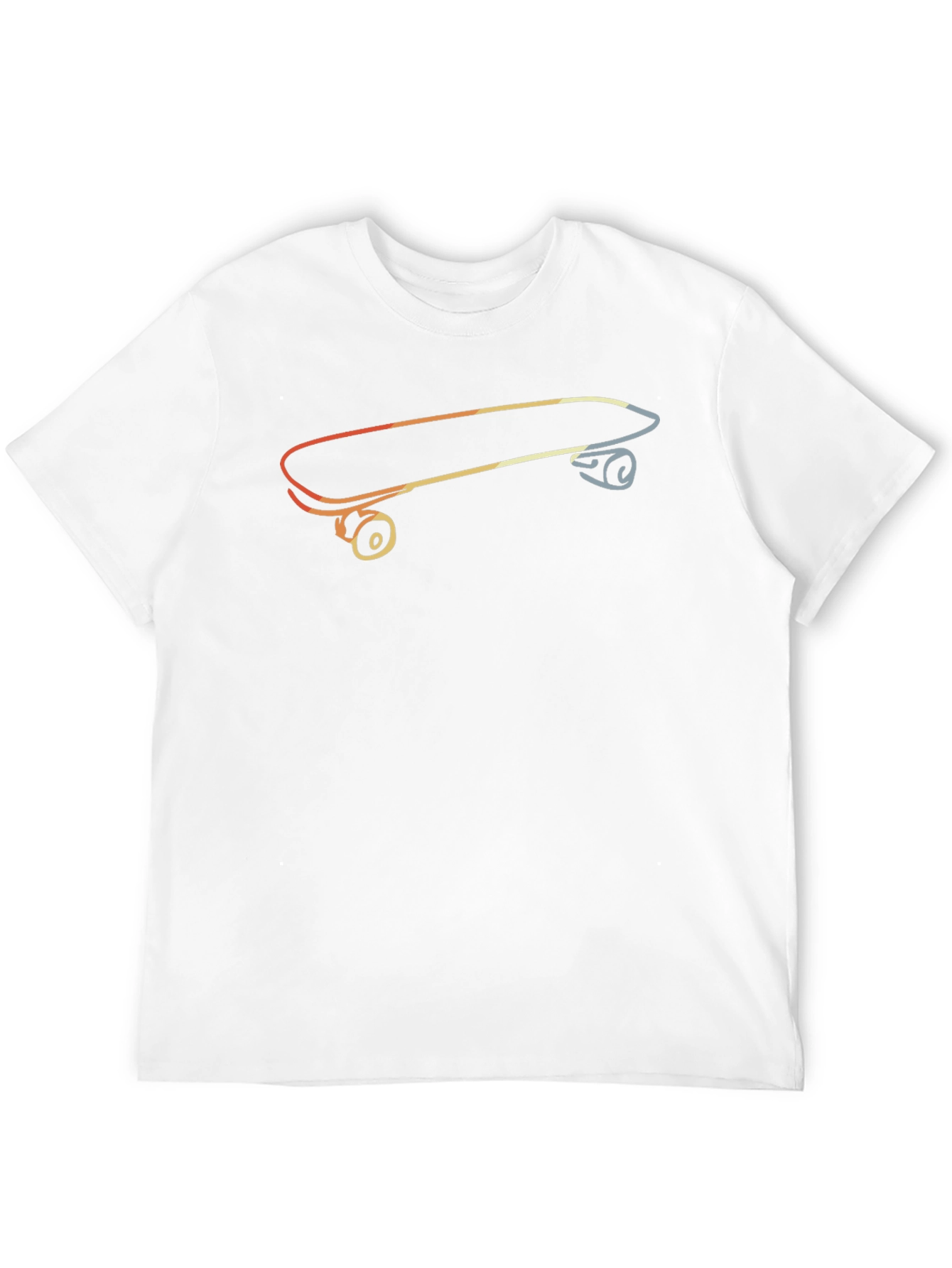 Skateboard Graphic Tee - Cool Casual Style