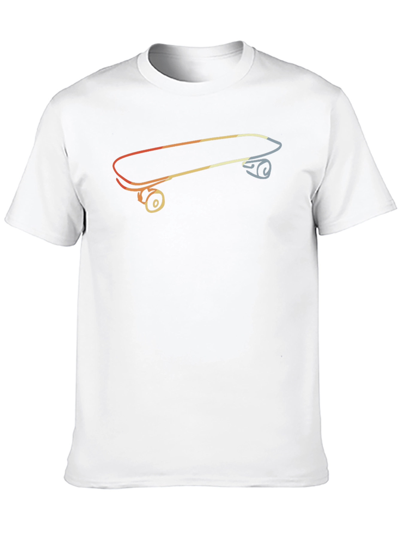 Skateboard Graphic Tee - Cool Casual Style