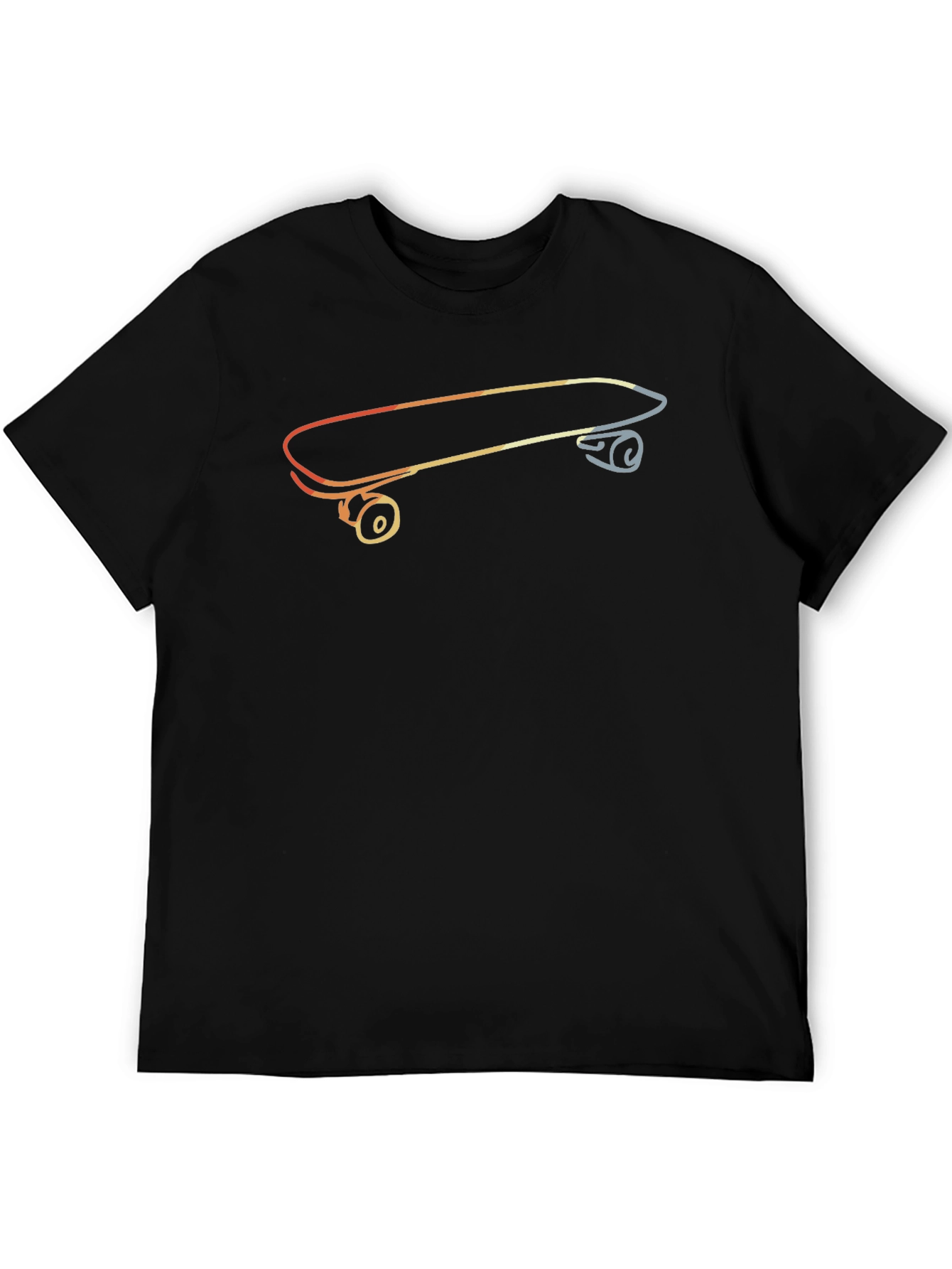 Skateboard Graphic Tee - Cool Casual Style