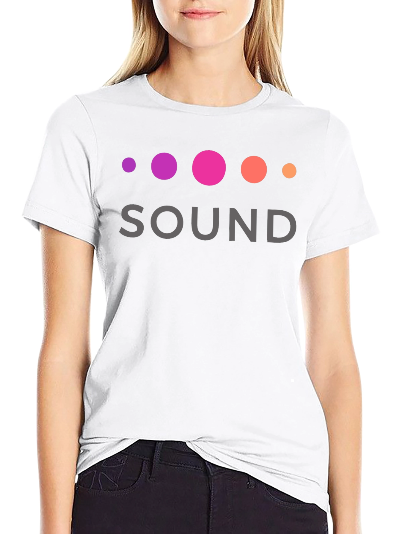 Sound Gradient T-Shirt - Modern Design Soft Cotton