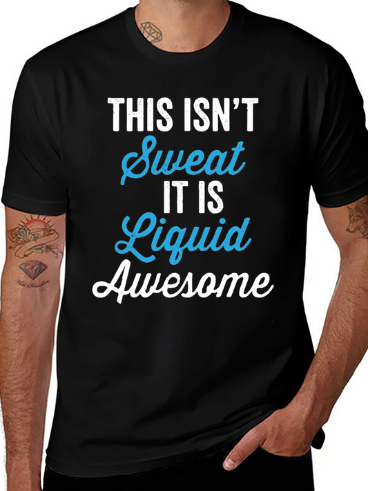 Funny Liquid Awesome Graphic Tee