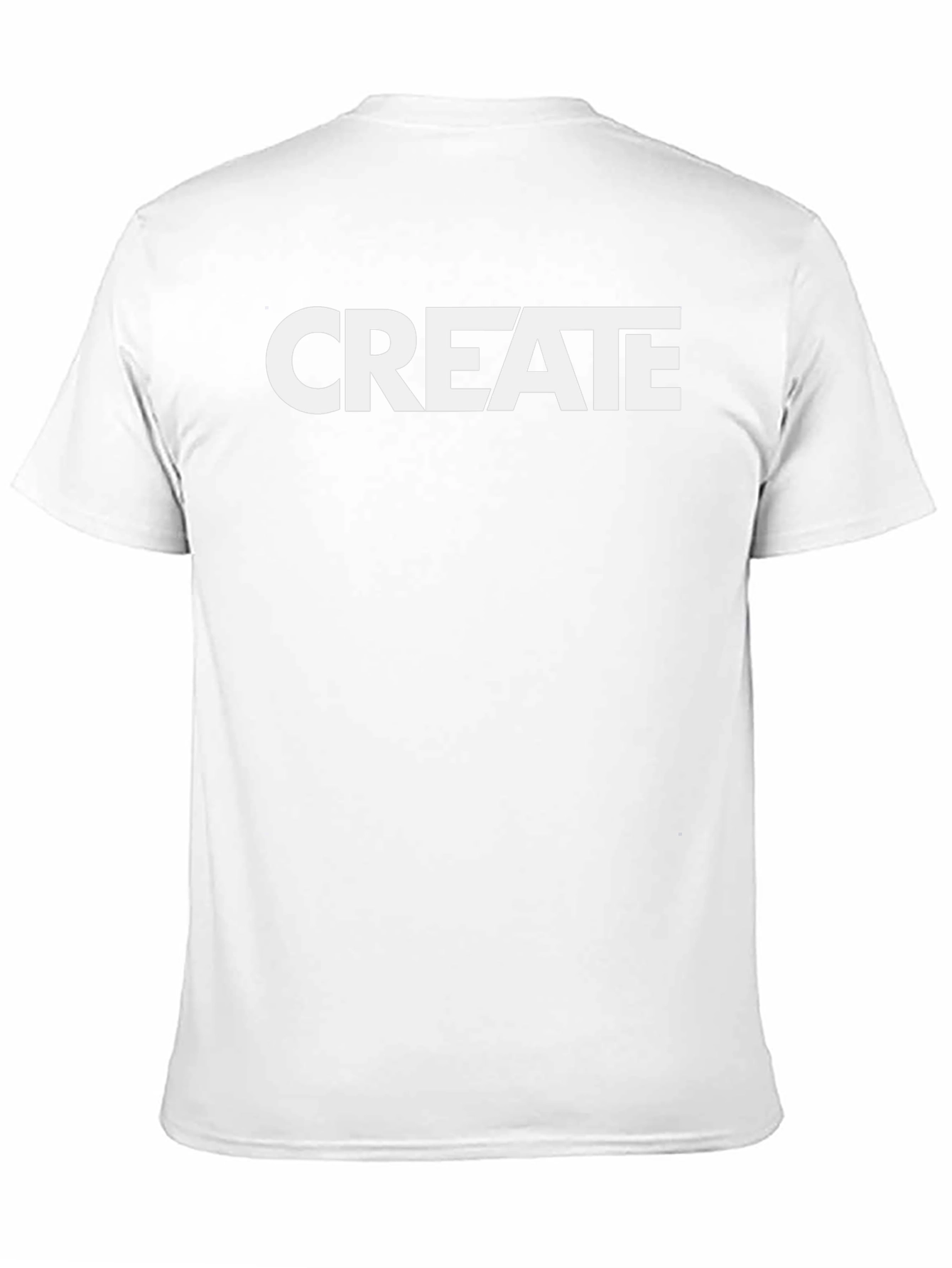CREATE Graphic Tee - Black Cotton T-Shirt