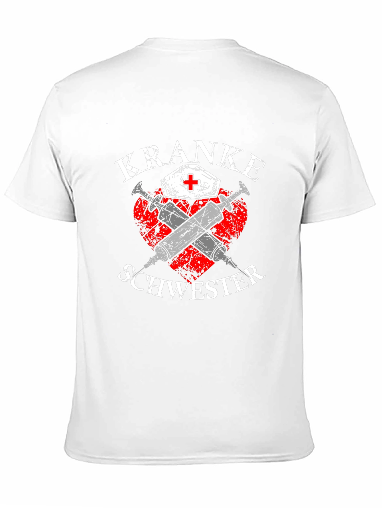 Kranke Schwester Nurse T-Shirt Black