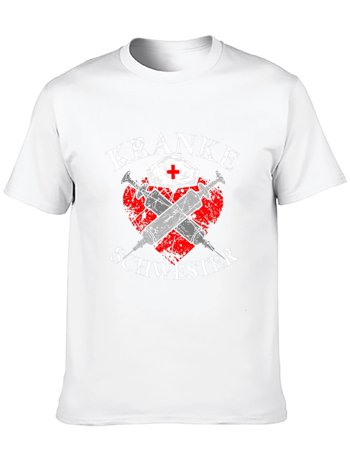 Kranke Schwester Nurse T-Shirt Black