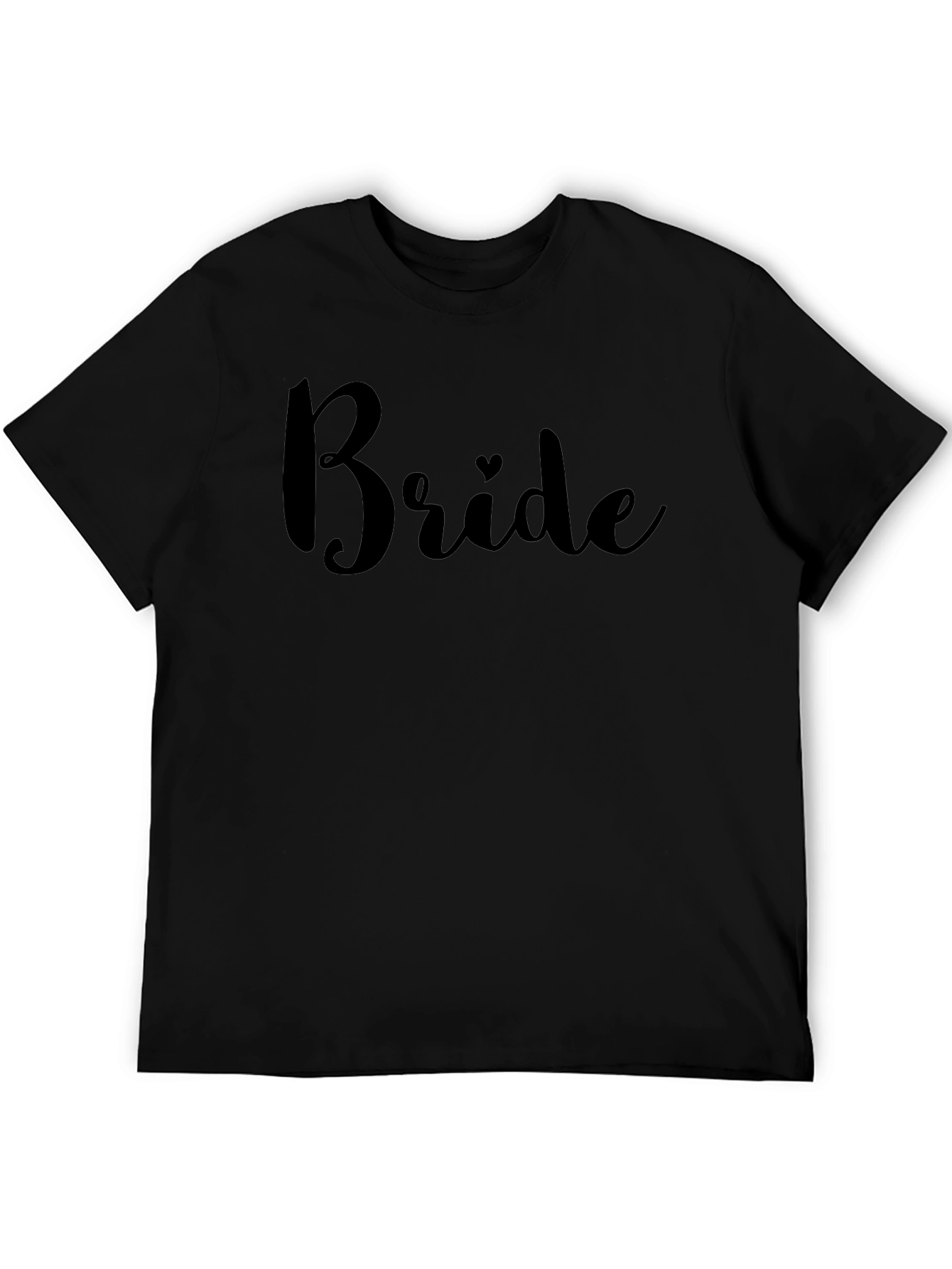 Bride Crew Neck T-Shirt - Wedding Day Apparel