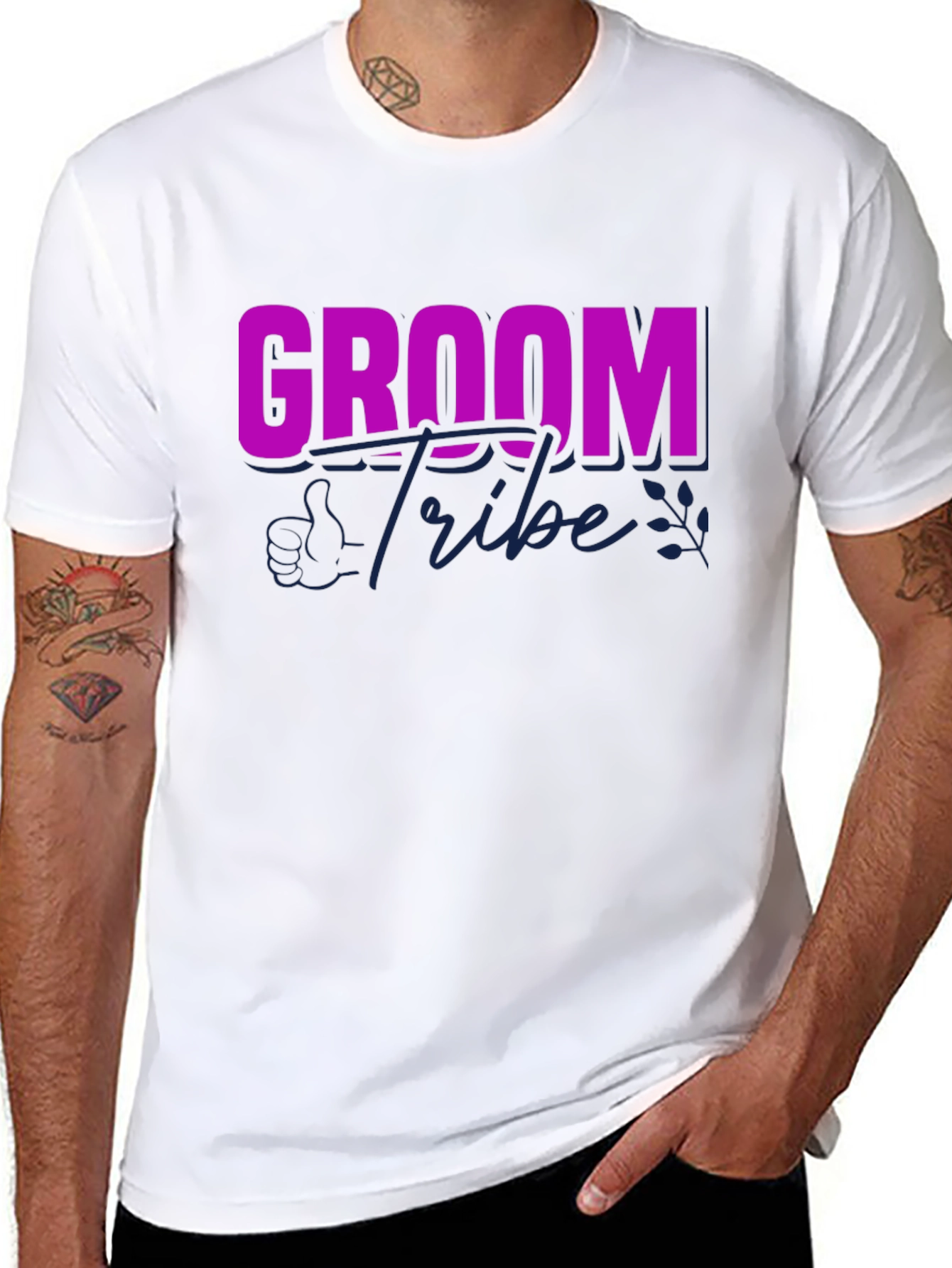 Groom Tribe Graphic Tee - Celebrate the Big Day