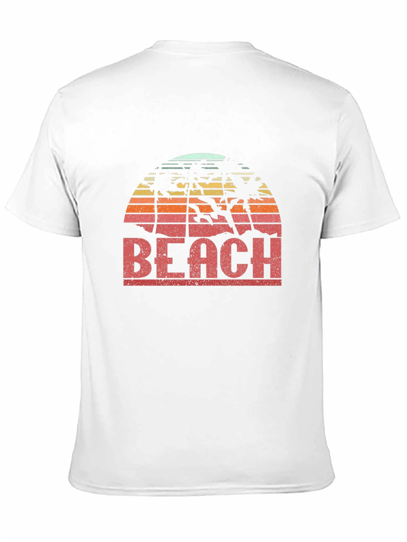 Retro Beach Sunset Graphic T-Shirt
