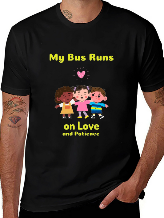 My Bus Runs on Love T-Shirt